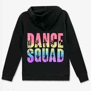 Hooded sweatshirts dance squad / soccer squad / gymnastics / cheer squad